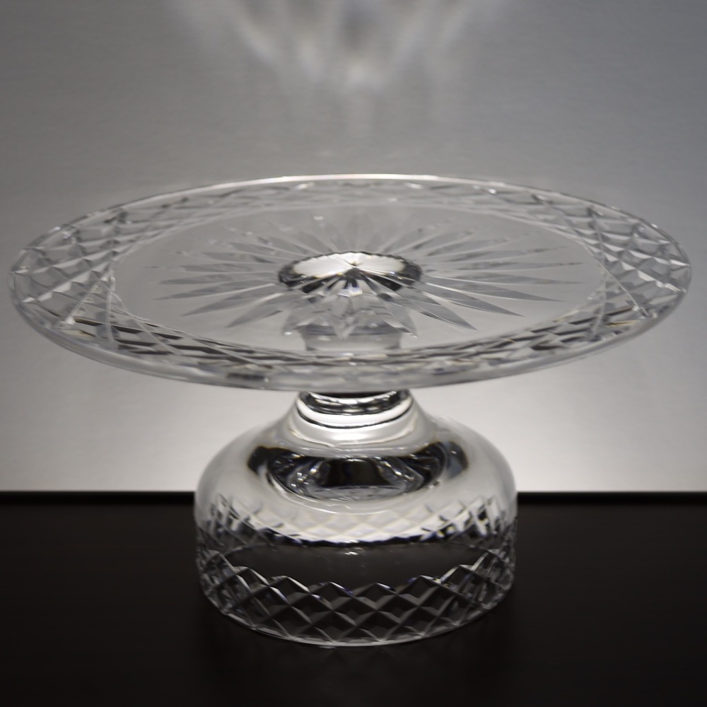Vintage Waterford Crystal Alana 10" Cake Stand